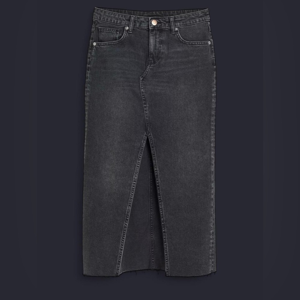H&M Mom Denim Skirt